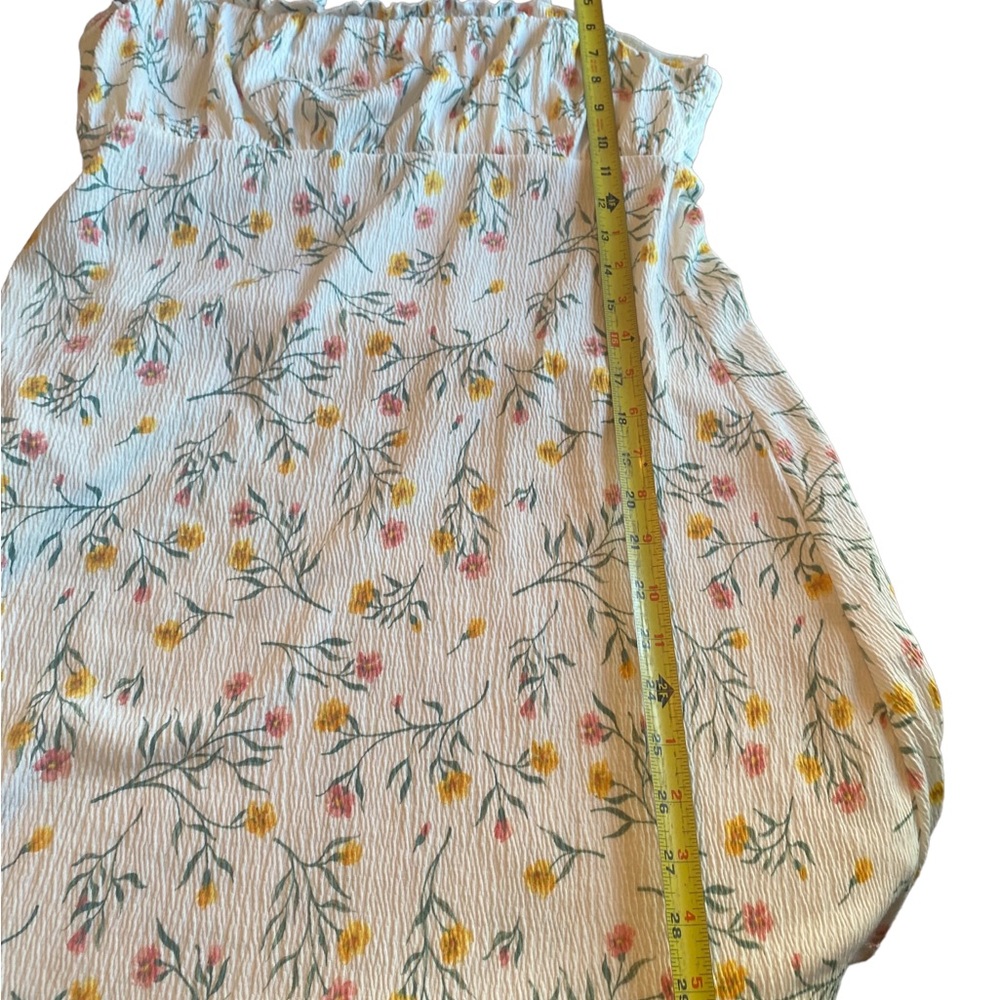 Divided Cream Floral Ruffled Sundress - Picture 10 of 12